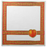 Heart napkins
