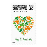 Heart Clover postage