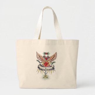 HEART COAT OF ARMS TOTE BAG