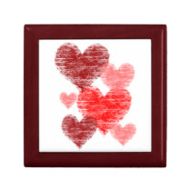 Heart Collage gift boxes