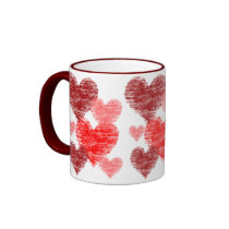 Heart Collage mugs
