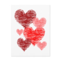 Heart Collage postcards