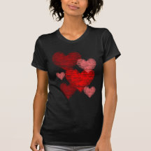 Heart Collage Tee Shirt