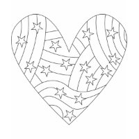 Heart Coloring Design shirt