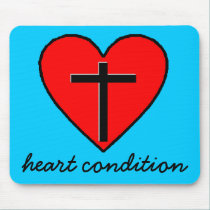 heart condition mousepads