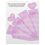 Heart Cone Box Party Favor box.  Birthday Parties flyers