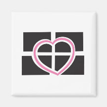 Heart Cornwall Magnet