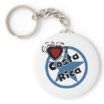 Heart Costa Rica Keychains