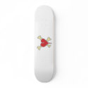 Heart & Crossbones Skateboard