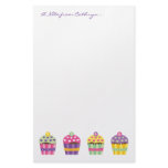 Heart Cupcake Stationery