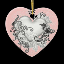 Heart (customizable) ornaments