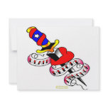 Heart &amp; Dagger Death Before Dishonor Custom Invites
