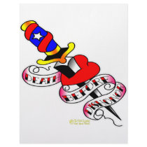Heart & Dagger Death Before Dishonor letterhead