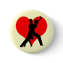 Heart dance pins
