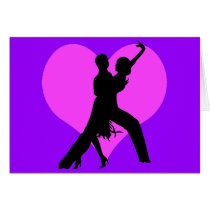 Heart dance cards