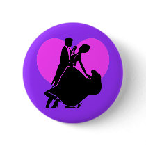 Heart dancers button
