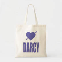Heart Darcy canvas bag
