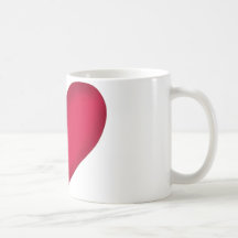 heart design mugs