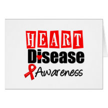 Heart Disease Awareness Greeting Card