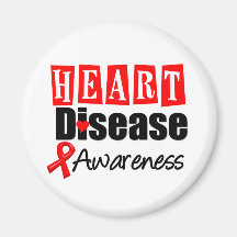 Heart Disease Awareness Magnets