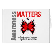 Heart Disease Awareness Matters Card