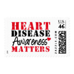 Heart Disease Awareness Matters Stamp