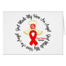 Heart Disease God Made My Hero An Angel Card