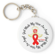Heart Disease God Made My Hero An Angel Key Chains