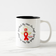 Heart Disease God Made My Hero An Angel Mug