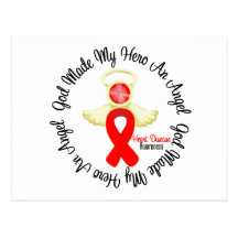 Heart Disease God Made My Hero An Angel Post Cards