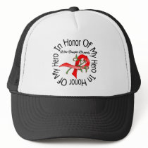 Heart Disease In Honor Of My Hero Trucker Hats