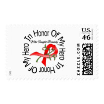 Heart Disease In Honor Of My Hero Postage Stamps
