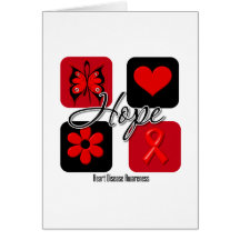 Heart Disease Love Inspire Awareness Greeting Cards