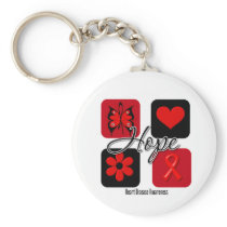 Heart Disease Love Inspire Awareness Key Chains