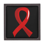 Heart Disease Red Ribbon 3 Premium Gift Box