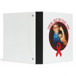 Heart Disease - Rosie The Riveter - We Can Do It Binders