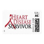 Heart Disease Survivor Postage