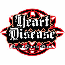 Heart Disease Tribal photo sculptures