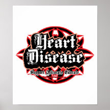 Heart Disease Tribal Poster