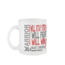Heart Disease Warrior Mugs