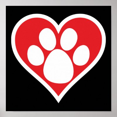 Heart With Paw