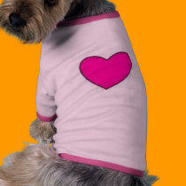 heart pet clothing