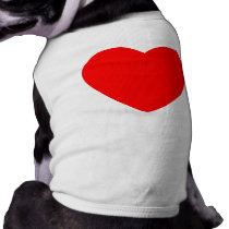 Heart pet clothing