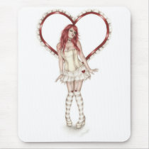 Heart Doll Mousepad
