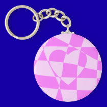 Heart Doodle keychains