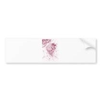 Heart Doodles Bumper Stickers