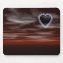Heart Eclipse mousepads by ChaotixDesigns Heart Eclipse mousepads