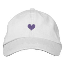 HEART embroidered hats by dogiron HEART embroidered hats