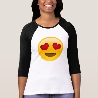 Heart Eyes EmojiTee Shirt