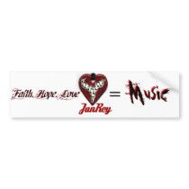 Heart, Faith, Hope, Love,= Music bumper stickers